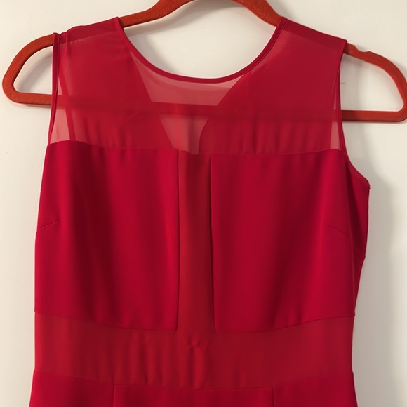 ✨NWOT✨ MARC NEW YORK ANDREW MARC Red Midi Dress - Picture 2 of 6